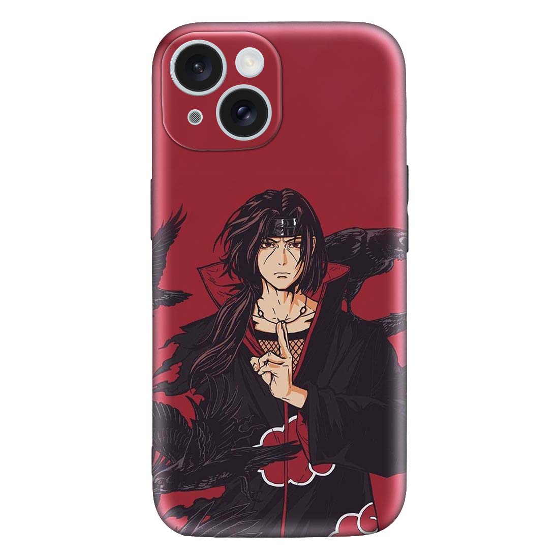 Itachi Uchiha Embossed Mobile Cover – Covertubes