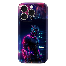 Load image into Gallery viewer, Black panther 'Wakanda king Glow' Design mobile cover for all apple and android device