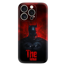 Load image into Gallery viewer, Batman 'Gotham's Guardian' Red text Design mobile cover for all apple and android device