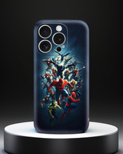Load image into Gallery viewer, Marvel Superheroes in a frame mobile cover for all apple and android device