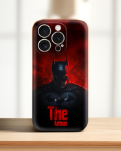 Load image into Gallery viewer, Batman 'Gotham's Guardian' Red text Design mobile cover for all apple and android device