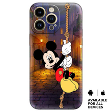 Load image into Gallery viewer, Mickey Mouse Fly above Height Premium Embossed Mobile cover
