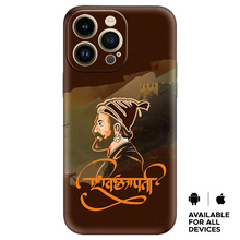 Load image into Gallery viewer, Shivaji Raje Bhosle Premium Embossed Mobile cover