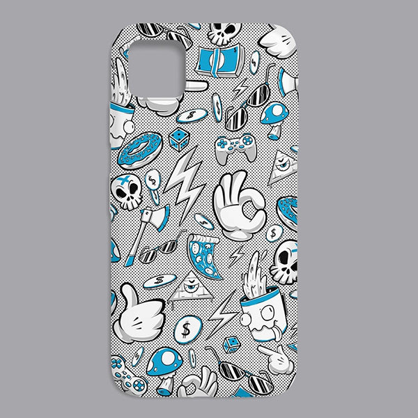 Gaming Seamless Printed Soft Silicone Mobile Back Cover – Covertubes