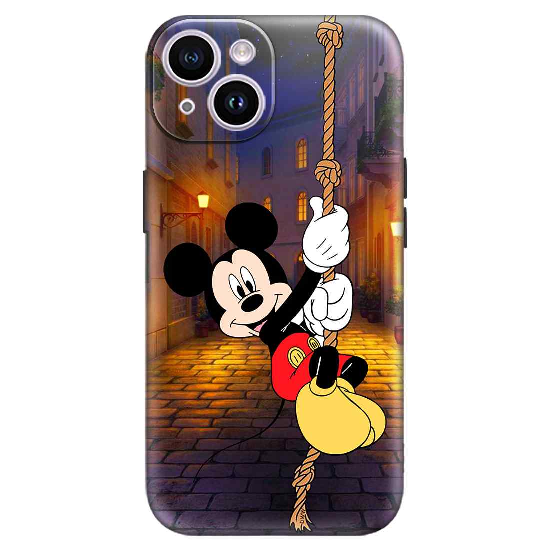 Mickey Mouse Fly above Height iPhone 14 Premium Embossed Mobile