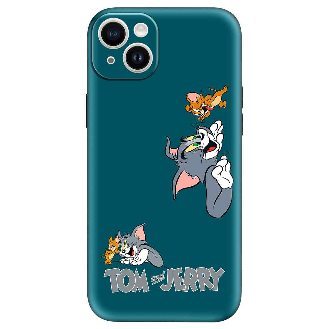 Tom and jerry Love iPhone 14 Plus Premium Embossed Mobile cover Covertubes Tom and jerry Love iPhone 14 Plus Premium Embossed Mobile cover Covertubes