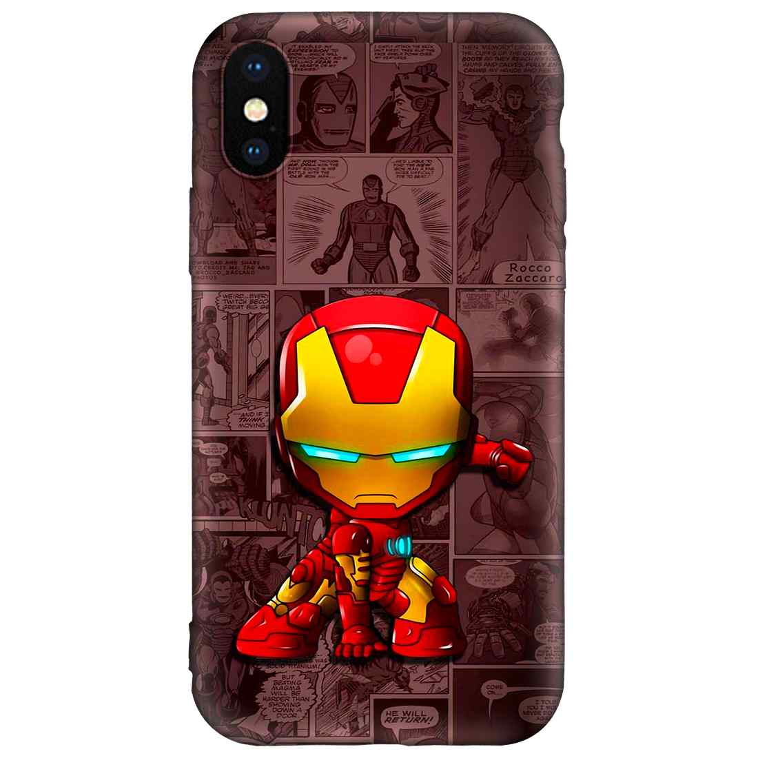 Iron Man Iphone X Case MINISO Marvel Phone Case Iron Man – Miniso