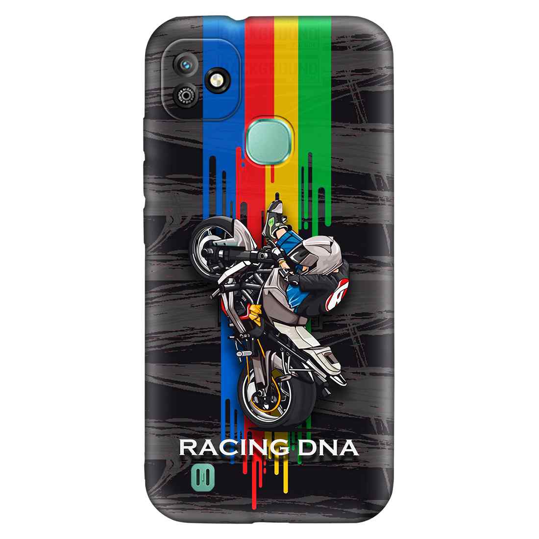 Racing India SMART HD Premium Embossed Mobile cover Covertubes