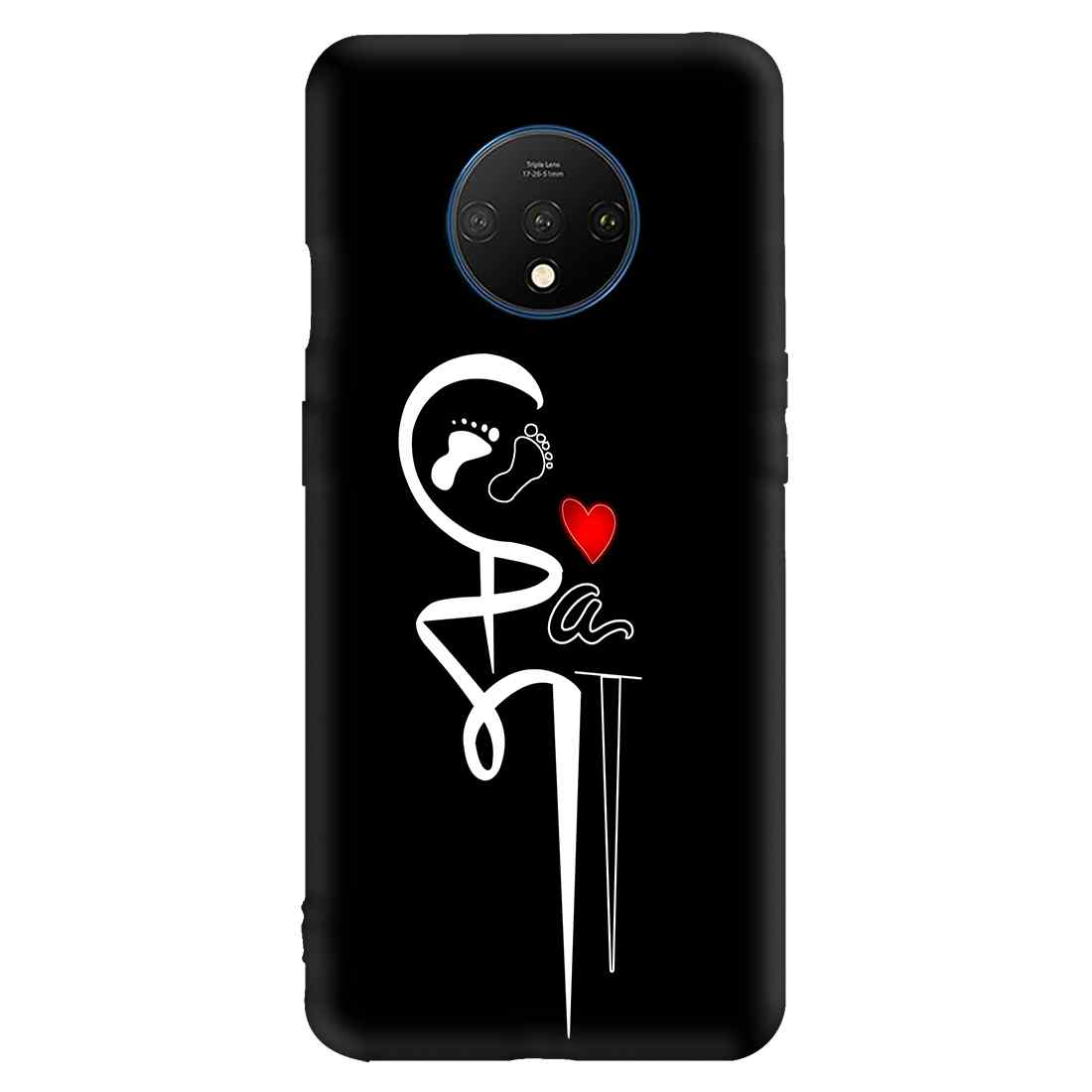 MAA-PAPA ONEPLUS 7T Premium Embossed Mobile cover