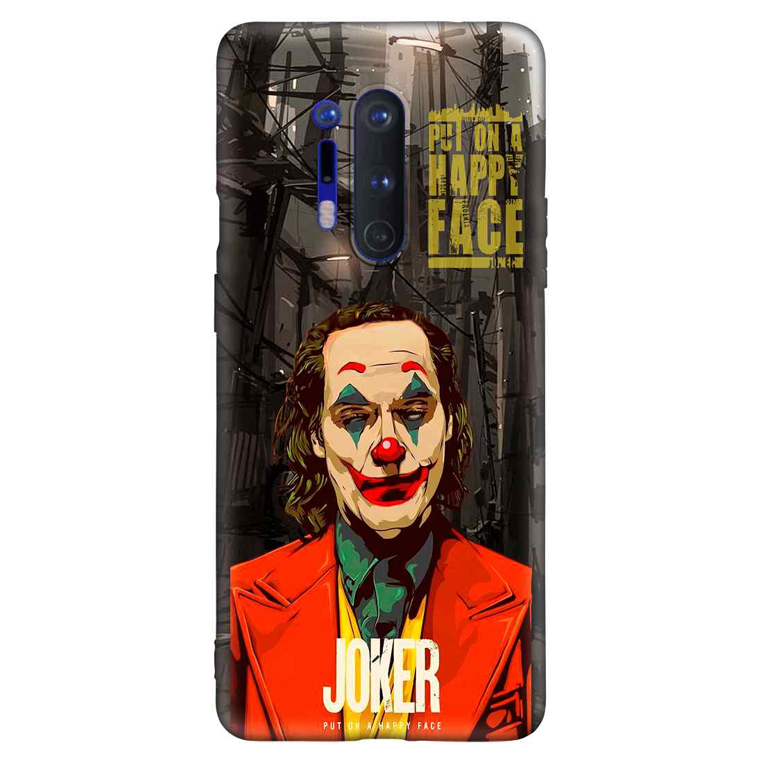Amazon Joker Back Cover For Redmi Note JOKER Put On Happy Face