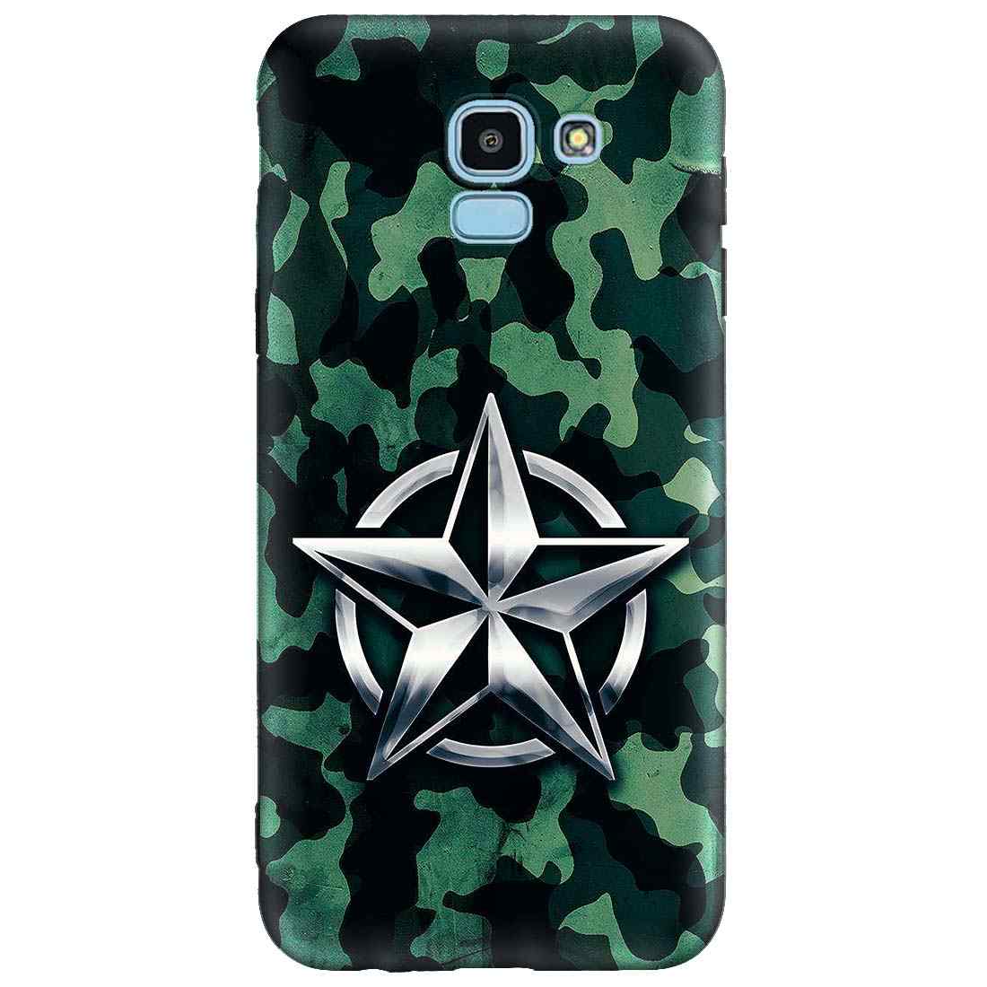 camouflage Captain Samsung J6 Premium Emboss cover – Covertubes