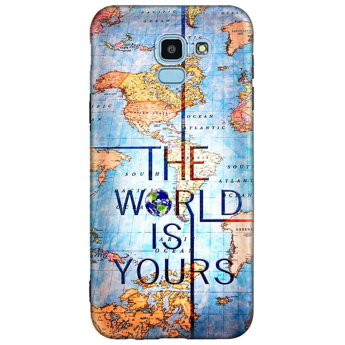 The World IS Yours Samsung J6 Premium Emboss cover – Covertubes