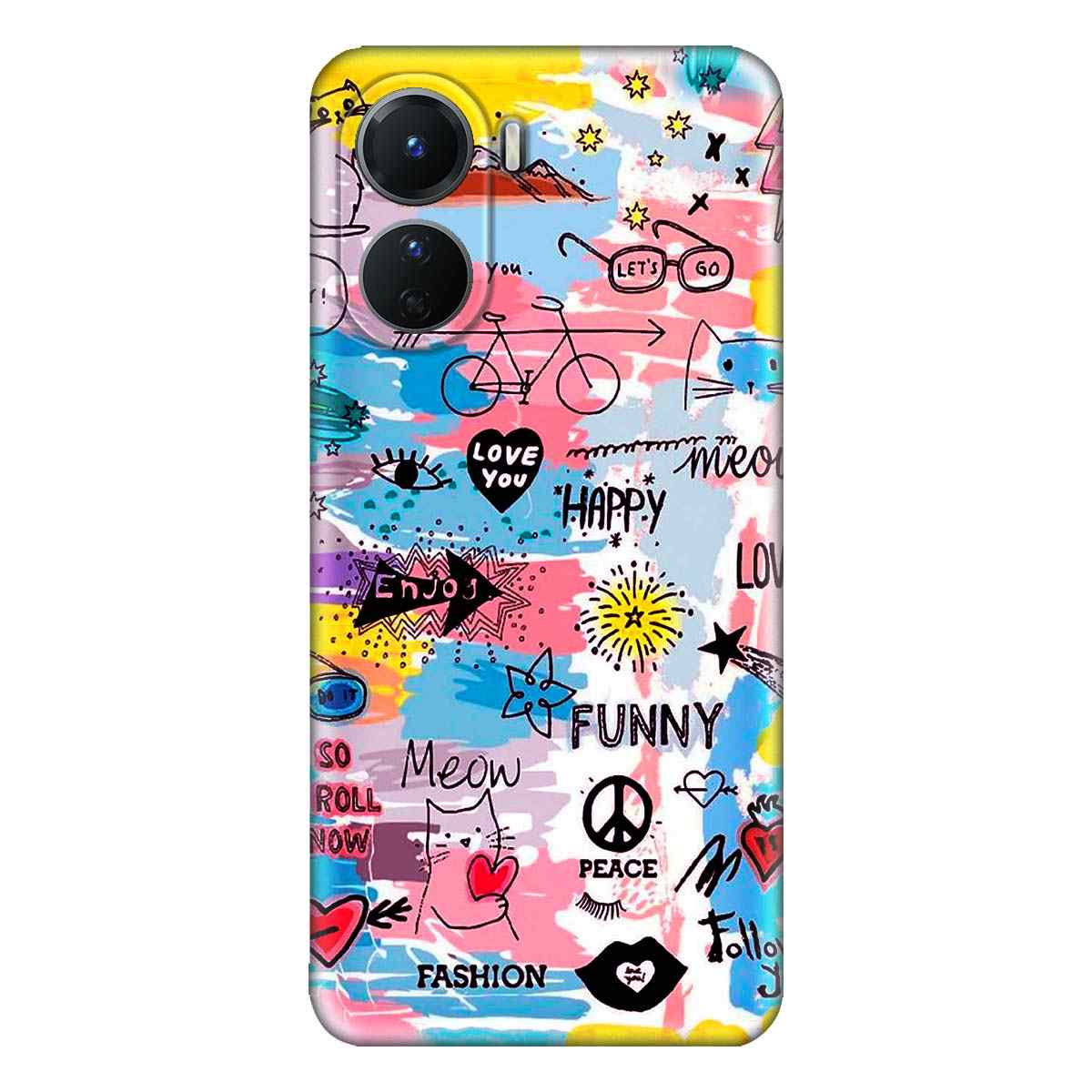 Art Of Design VIVO Y56 (5G) Premium Emboss cover – Covertubes