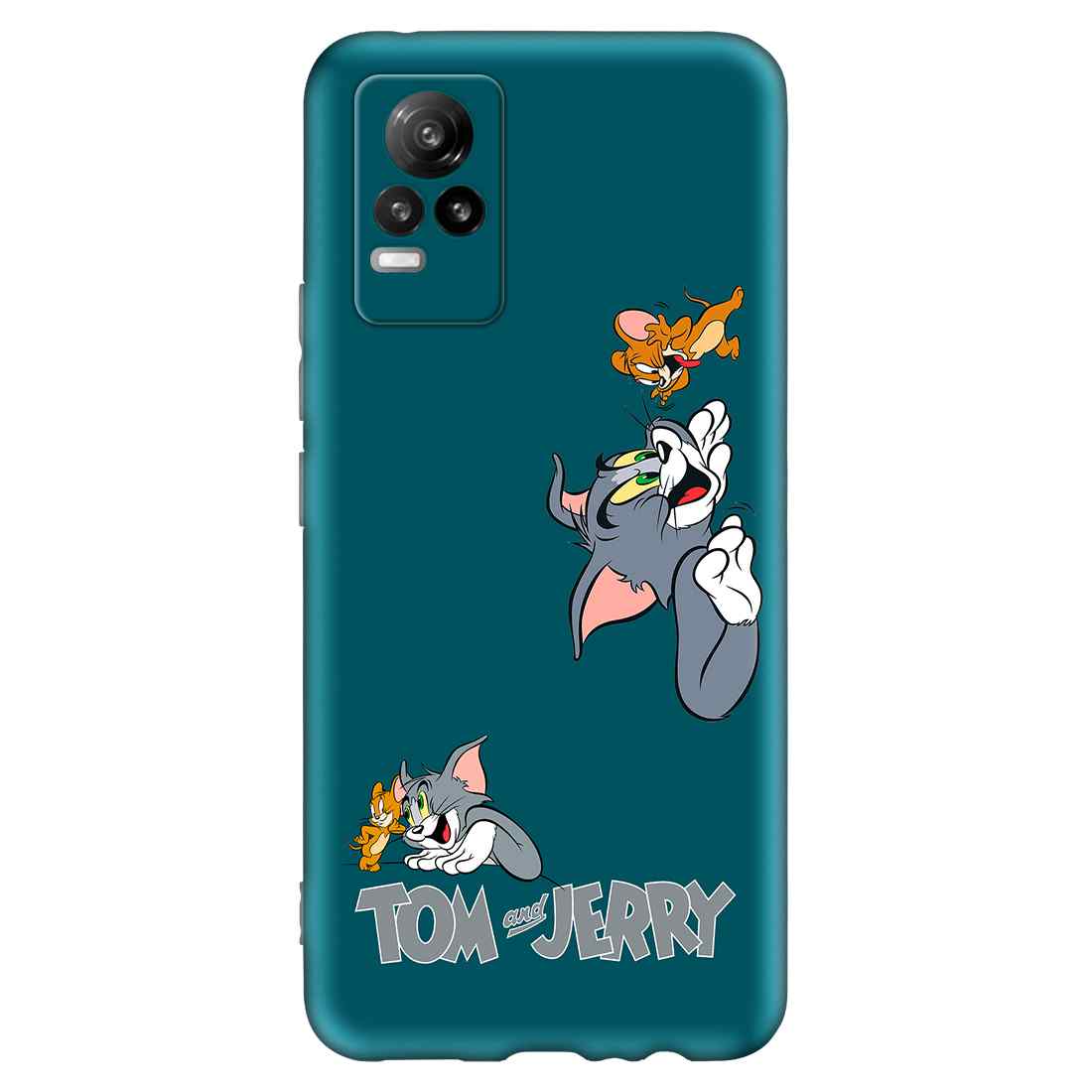Tom and jerry Love VIVO Y73 Premium Embossed Mobile cover – Covertubes