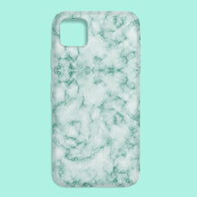 Load image into Gallery viewer, Jet Stream Green Marble Printed Soft Silicone Mobile Back Cover