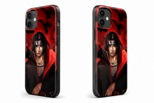 Load image into Gallery viewer, Itachi Uchiha Red Moon Anime Mobile Cover
