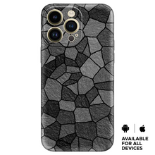 Load image into Gallery viewer, Black Marble Premium Embossed Mobile cover

