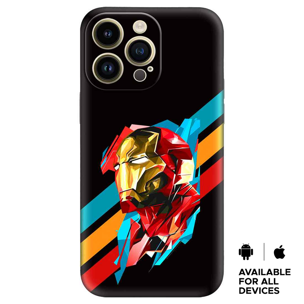 Iron Man Play Fast Premium Embossed Mobile cover