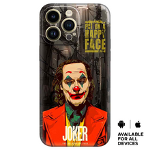 Load image into Gallery viewer, JOKER Put on Happy Face Premium Embossed Mobile cover
