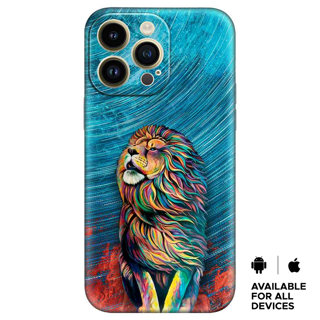 King Is ColourFull Premium Embossed Mobile cover