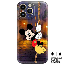 Load image into Gallery viewer, Mickey Mouse Fly above Height Premium Embossed Mobile cover
