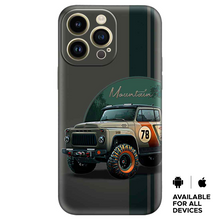 Load image into Gallery viewer, Mountain Car Premium Embossed Mobile cover
