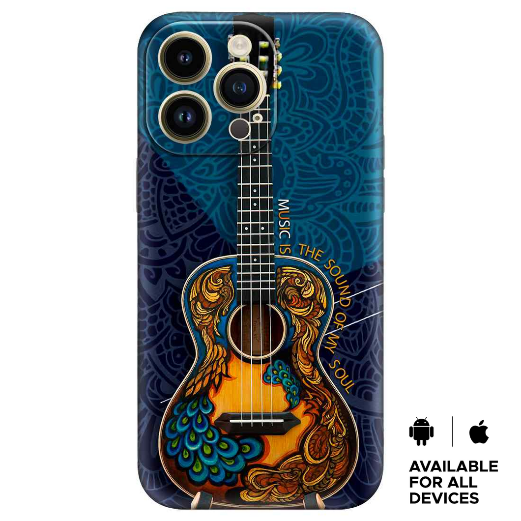 Music Is The Sound Of My Soul Premium Embossed Mobile cover