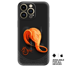 Load image into Gallery viewer, Om Ganesh Premium Embossed Mobile cover
