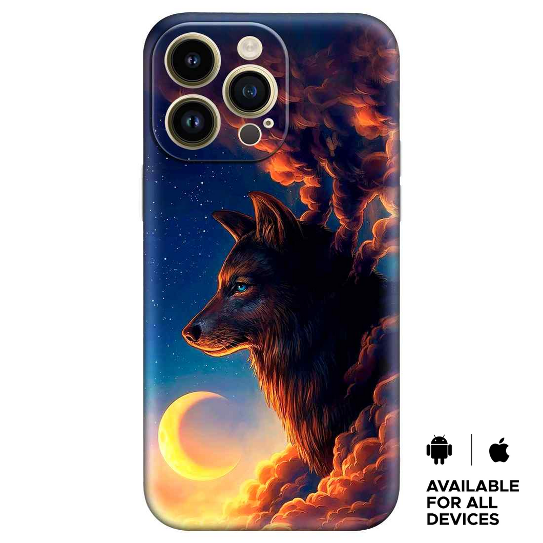 Wolf And Nature Premium Embossed Mobile cover