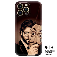 Load image into Gallery viewer, professor money heist Premium Embossed Mobile cover
