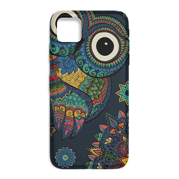 Owl Vector Art Printed Soft Silicone Mobile Back Cover
