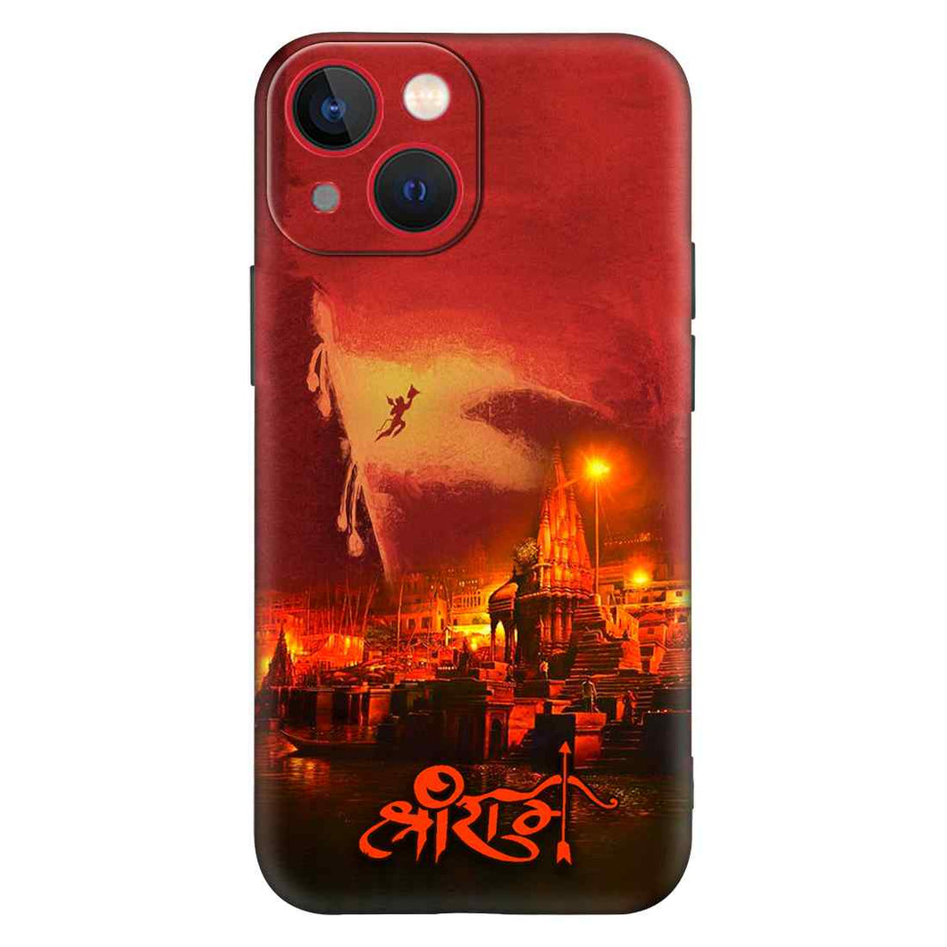 jay Shree Ram IPHONE 13 Mini Premium Emboss cover – Covertubes