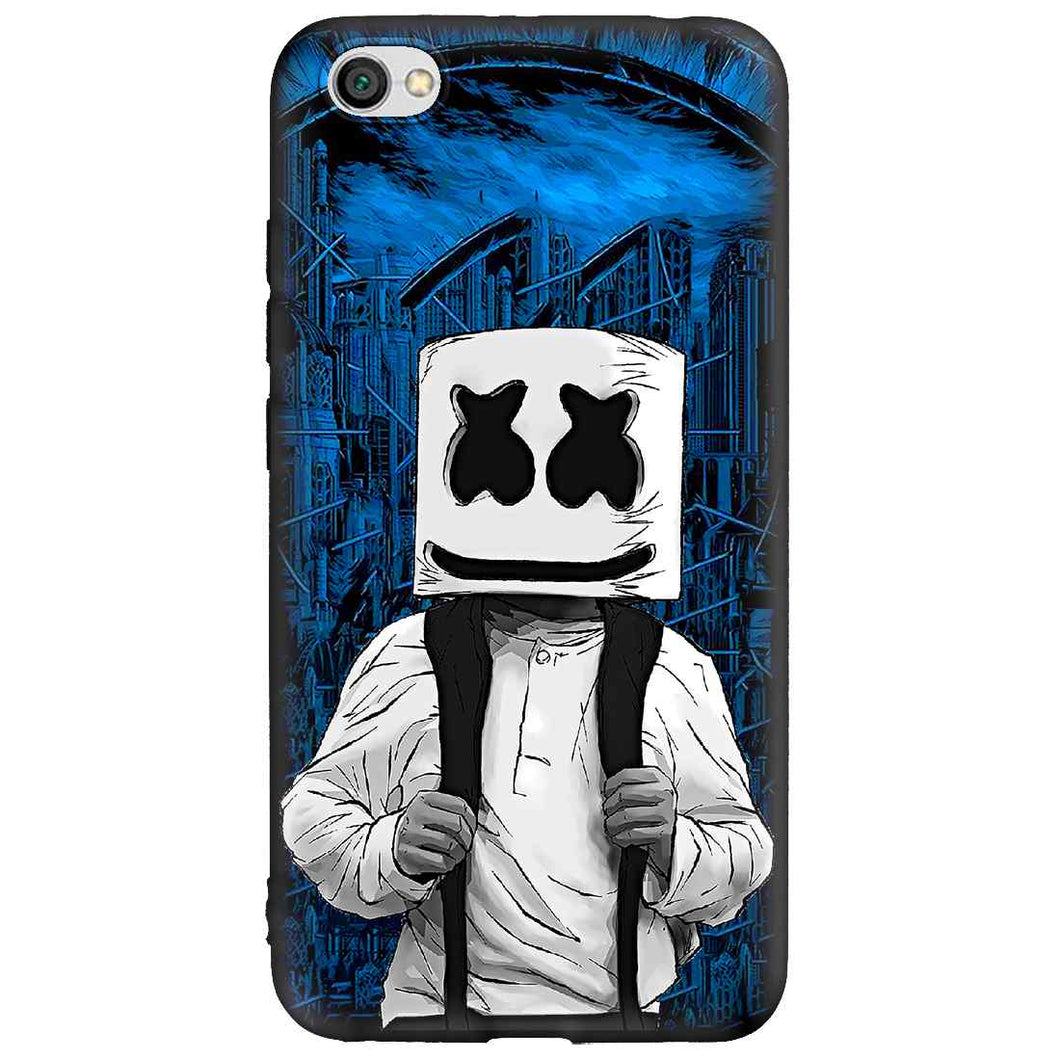 WHITE MARSHMELLO Xiaomi Redmi Y1 Lite Premium Embossed Mobile