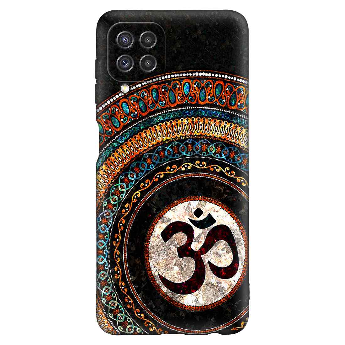3D Om  Samsung A22 4G Premium Embossed Mobile cover