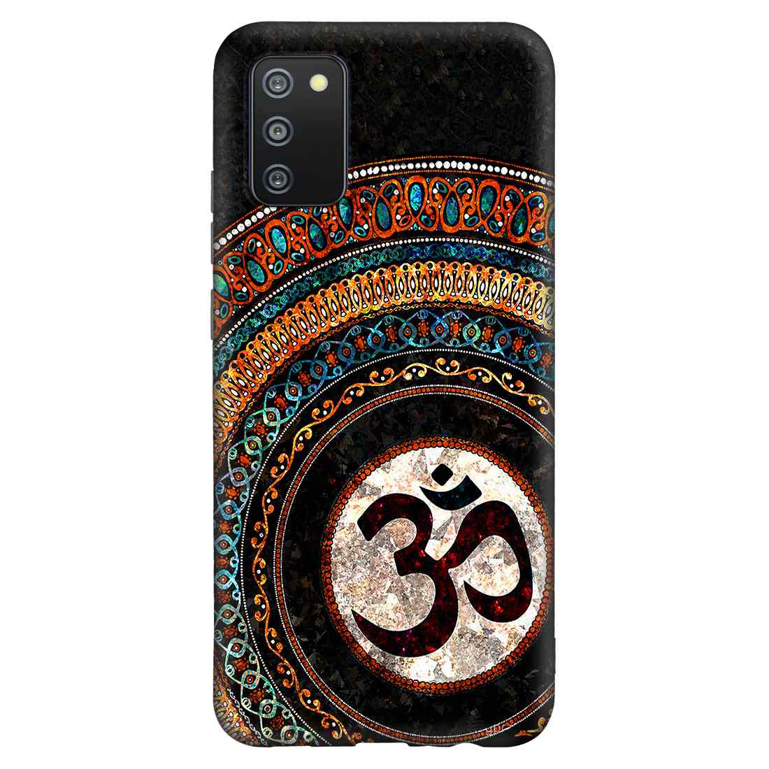 3D Om  Samsung F02S Premium Embossed Mobile cover