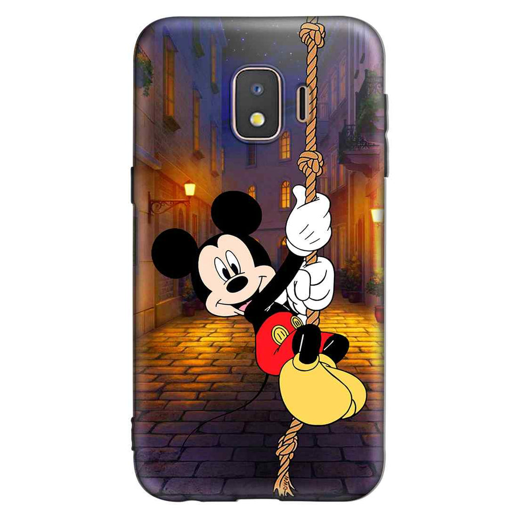Mickey Mouse Fly above Height Samsung J2 CORE Premium Embossed
