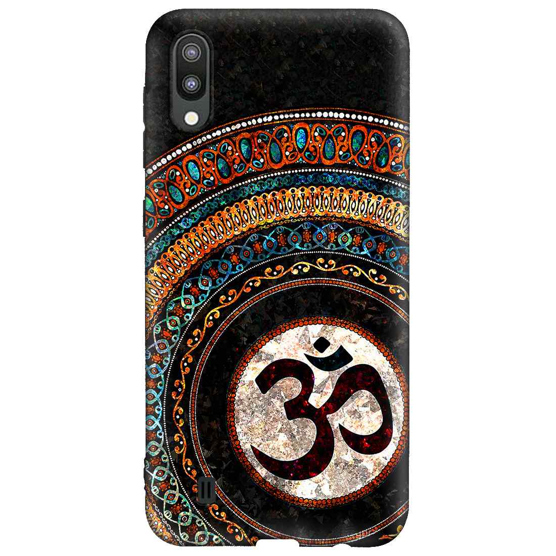 3D Om  Samsung M10 Premium Embossed Mobile cover