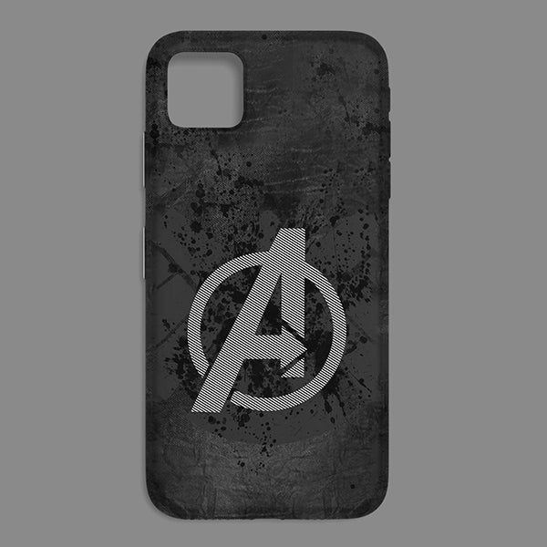 Avengers Symbol Printed Soft Silicone Mobile Back Cover