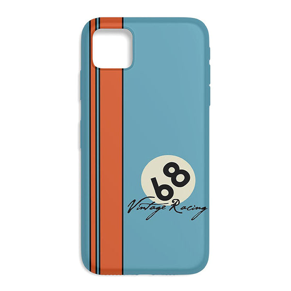 Vintage Racing Printed Soft Silicone Mobile Back Cover