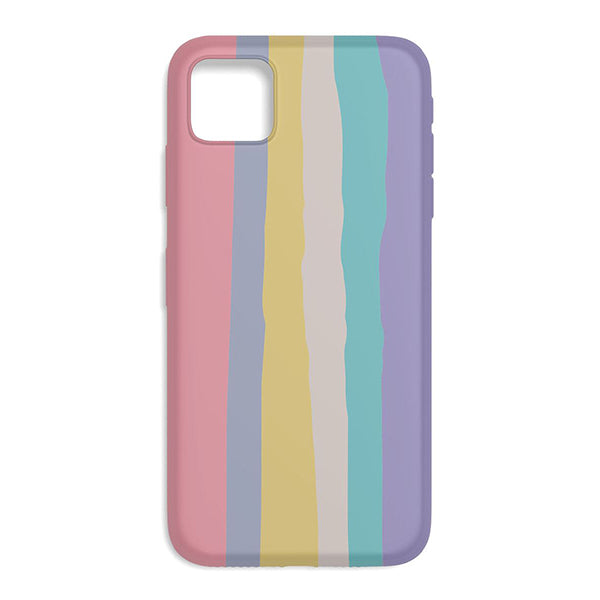 Rainbow Classic Printed Soft Silicone Mobile Back Cover